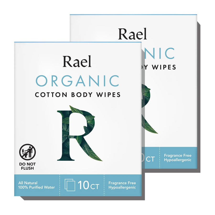 Organic Cotton Body Wipes - 2 Pack M7